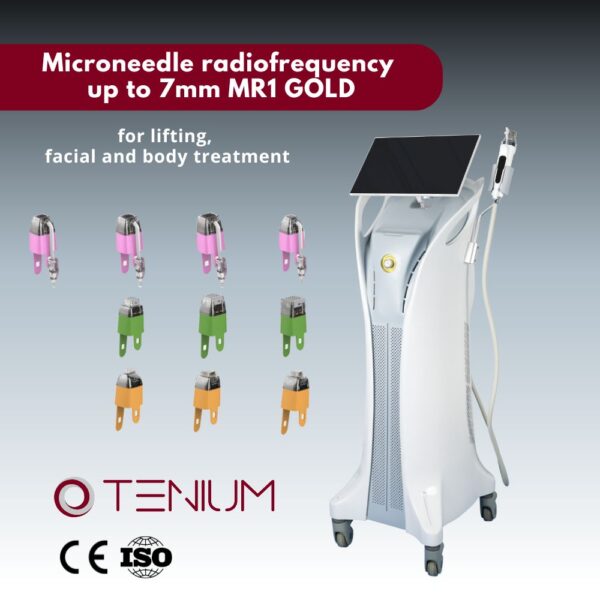 237 Microneedle radiofrequency up to 7mm MR1 GOLD - for tightening, lifting - for face and body treatment
