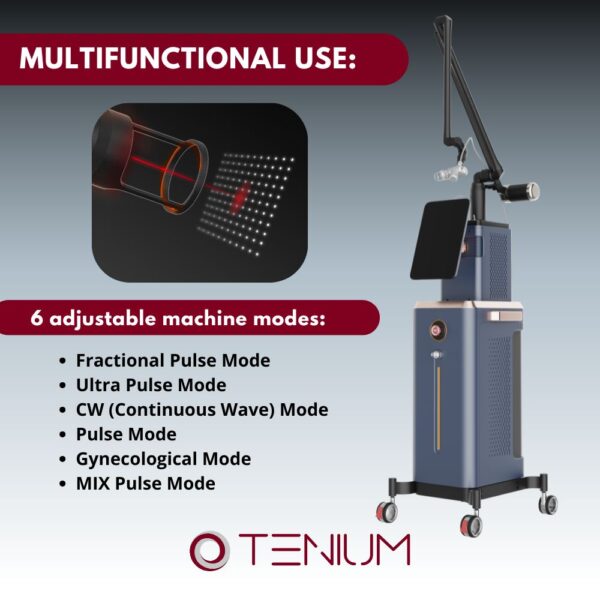 124 Fractional CO2 laser SuperPulse SH8 - for skin rejuvenation and comprehensive body treatment