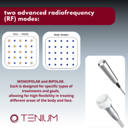 154 Portable radiofrequency mesotherapy machine up to 4mm SH10 mini - for tightening, lifting and treatment of the face and body