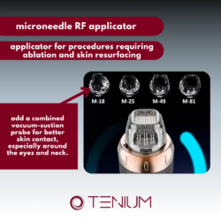 Radiofrequency mesotherapy machine up to 4 mm Pinxel-SHV11 - for wrinkle reduction, lifting and rejuvenation and treatment of the face and body