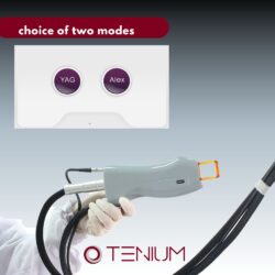 233 Alexandrite laser 755 and 1064 nm JL5 - for hair removal and skin rejuvenation