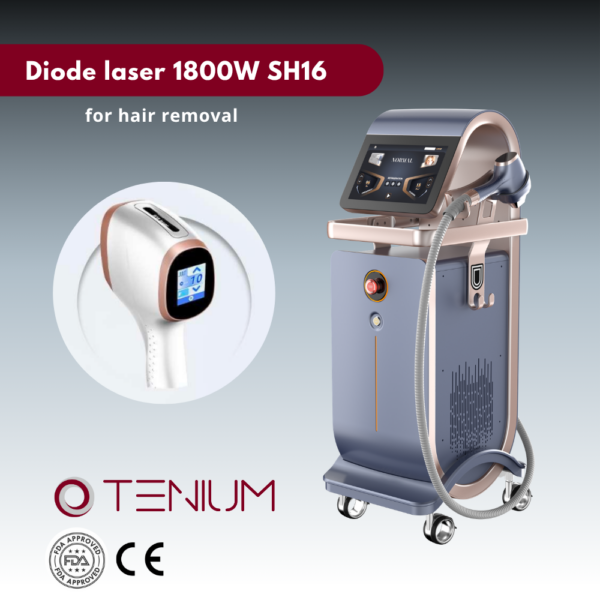 Diode laser 1800W SH16 – for hair removal