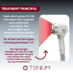 51 Diode laser 2000W with 4 wavelengths SH18 – for hair removal