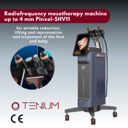 Radiofrequency mesotherapy machine up to 4 mm Pinxel-SHV11 - for wrinkle reduction, lifting and rejuvenation and treatment of the face and body