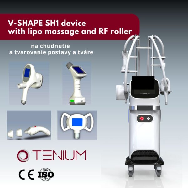 template na web obrázky engliš V-SHAPE SH1 device with lipo massage and RF roller - for weight loss and body and face shaping